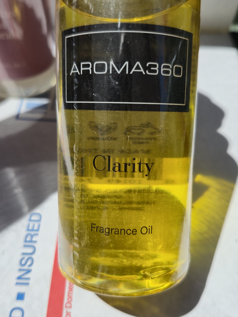 AROMA360 Clarity Fragrance Oil - Yellow